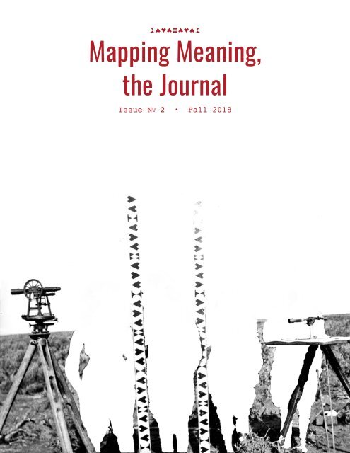 Mapping Meaning, the Journal (Issue No. 2)
