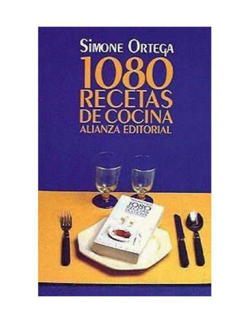 1080 Recetas de cocina