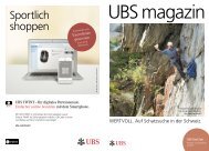 UBS Magazin Werner Schmidt auf Schatzsuche in den Walliser Bergen