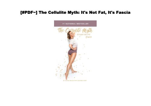 cellulite myth pdf