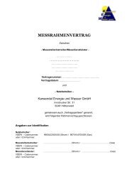 MESSRAHMENVERTRAG - KEW GmbH | Mittenwald