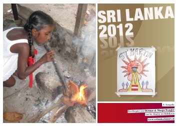 Verein Hilfsprojekt Sri Lanka Jahresbericht 2012