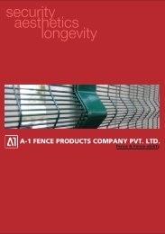 a1 fence product catalog