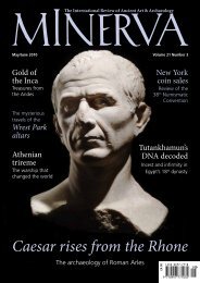 MINERVA - the International Review of Ancient Art & Archaeology July-August 2010