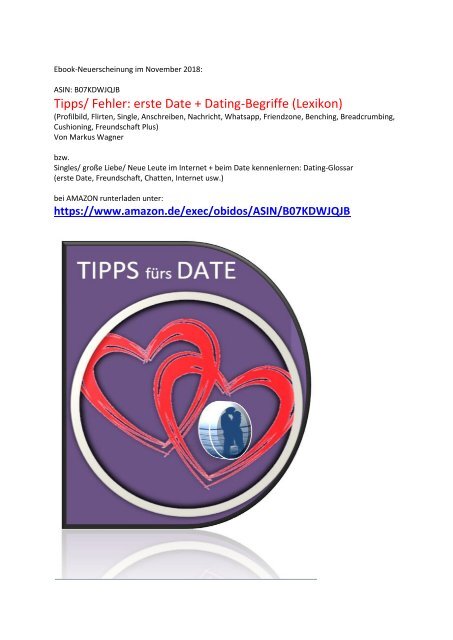 Partner/ Liebe/ Singles kennenlernen im Internet (Tipps Date Dating)