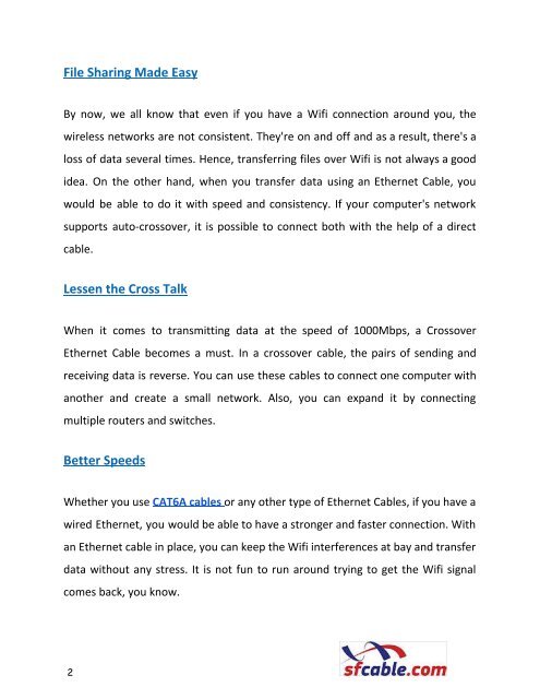 Establishing Network Connections and Other Fun Things to Do with Ethernet Cables