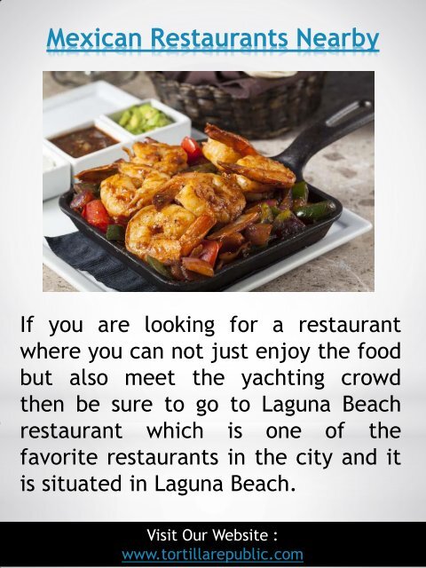 Mexican Food At Laguna Beach