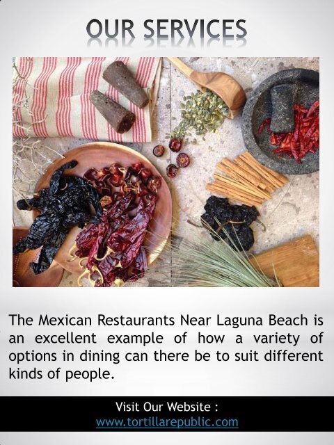 Mexican Food At Laguna Beach