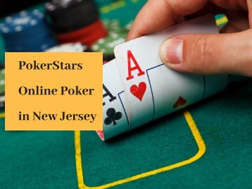 PokerStars Online Poker in New Jersey