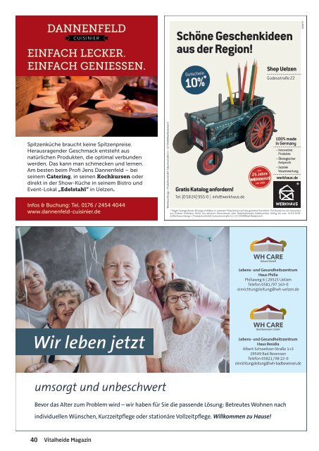 Vitalheide Magazin Winter 2018-2019