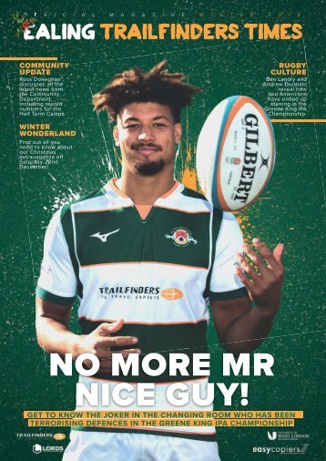 Ealing Trailfinders Times - Winter 2018