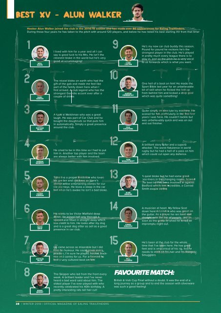 Ealing Trailfinders Times - Winter 2018