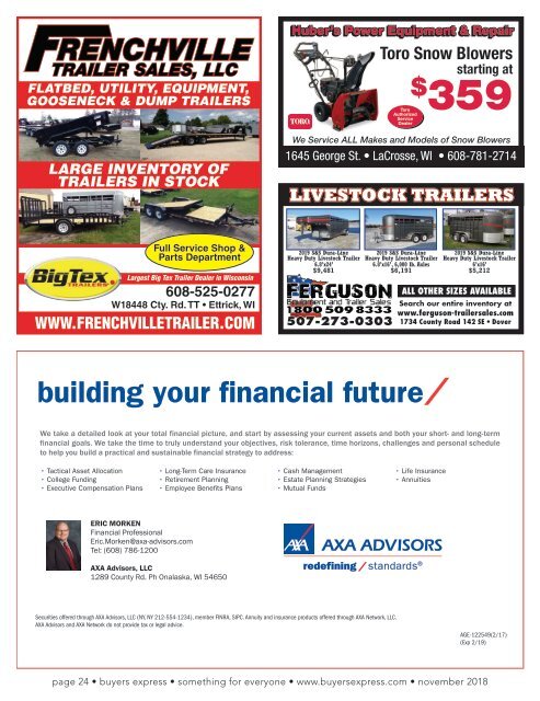 Buyers Express - La Crosse Edition - November 201