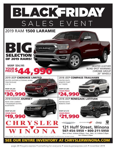 Buyers Express - La Crosse Edition - November 201