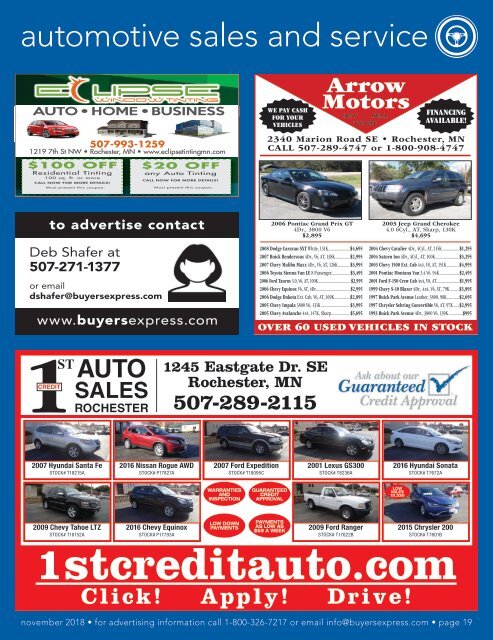 Buyers Express - Rochester Edition - November 2018