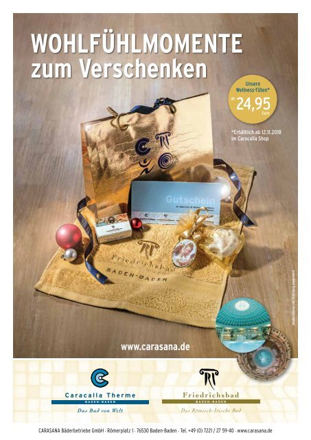 Baden-Journal November 2018 - Januar 2019