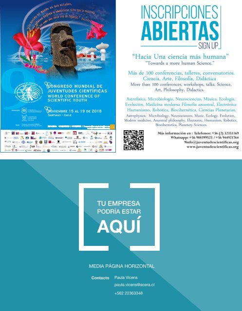 Newsletter ACERA - Octubre 2018