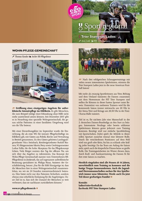 ego Magazin Bitburg & Eifel - Ausgabe No. 32