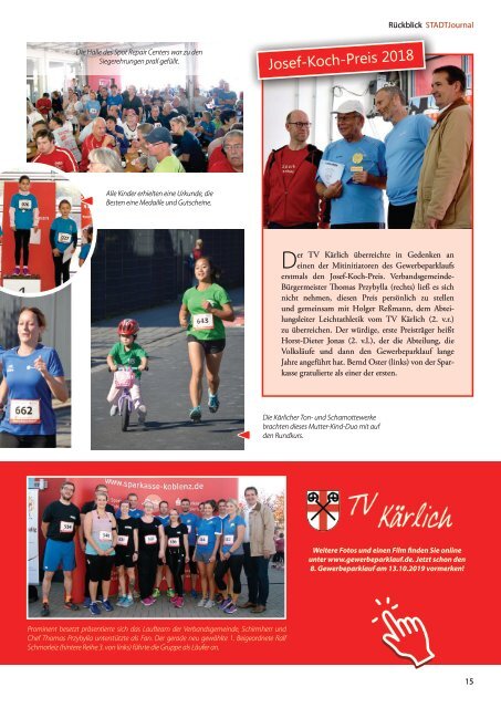 STADTJournal Ausgabe November 2018