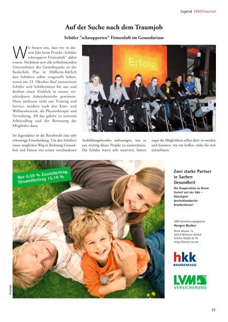 STADTJournal Ausgabe November 2018