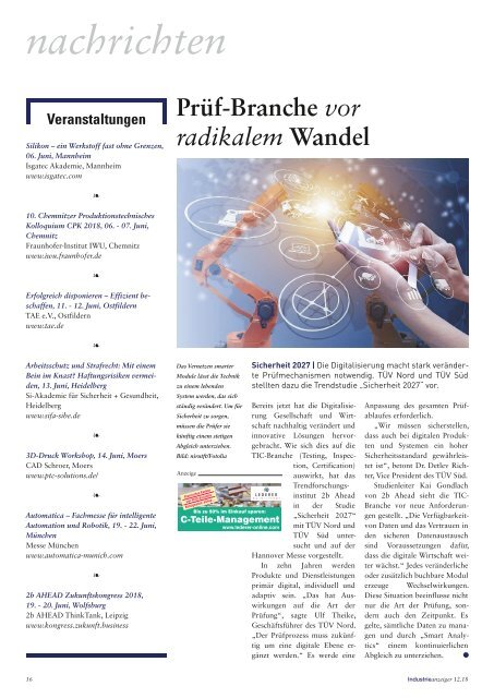 Industrieanzeiger 12.18