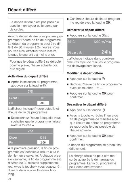 Miele PW 5065 [EL AV] - Mode d'emploi