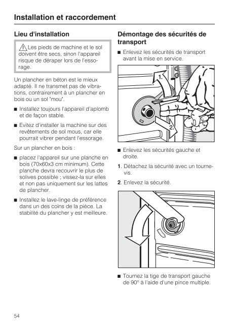 Miele PW 5065 [EL AV] - Mode d'emploi