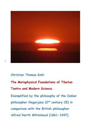 Foundations of Tibetan Tantra