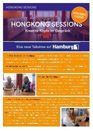 Hongkong Sessions Flyer