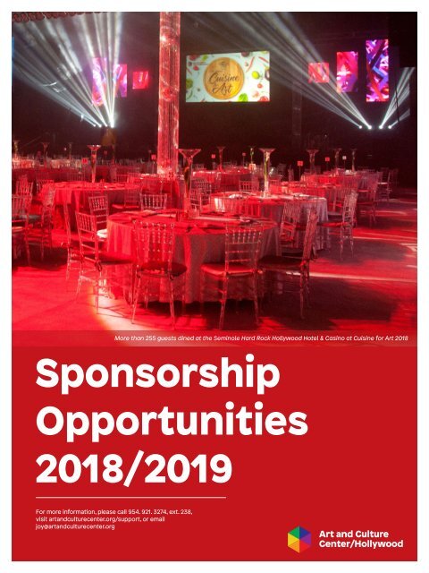 2019 Sponsorship Packet