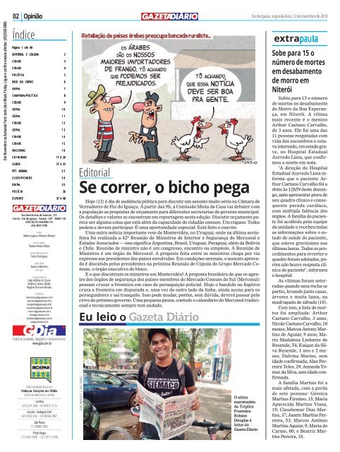 GAZETA DIARIO 727