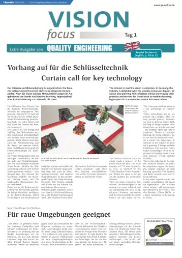 Messe Vision 2018 - Stuttgart Tag 1 