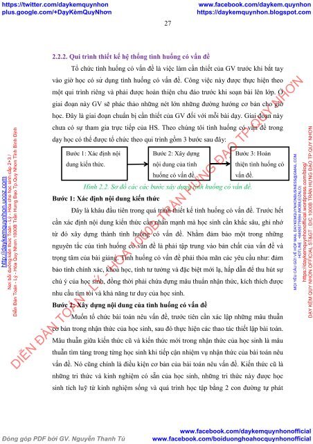 Nâng cao hiệu quả dạy học phần hóa phi kim lớp 10 THPT bằng hệ thống tình huống có vấn đề và các phương pháp dạy học tích cực