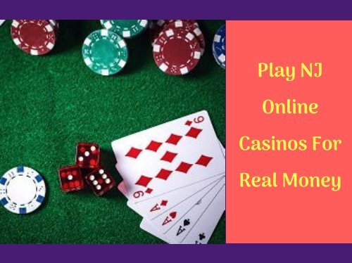 NJ Online Casinos For Real Money