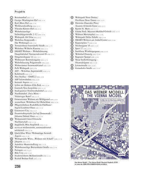 The Vienna Model 2 – Housing for the City of the 21st Century