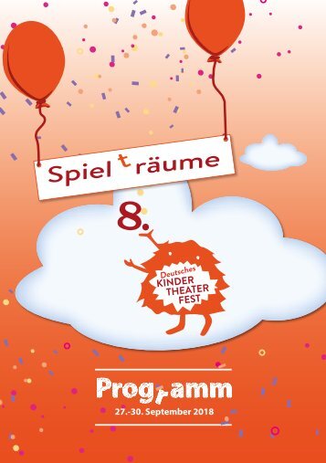 Programmheft: 8. Deutsches Kinder-Theater-Fest