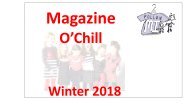 magazine o'chill winter 2018