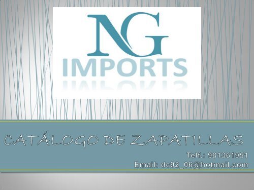 catalogo de zapatillas