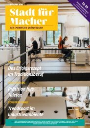 Stadt für Macher - Online Magazin 2018