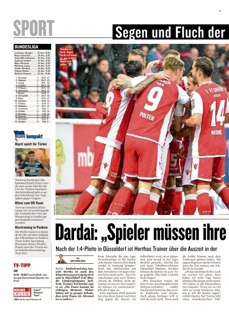 Berliner Kurier 13.11.2018