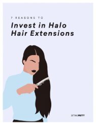 Why Invest in Halo Hair Extensions Today