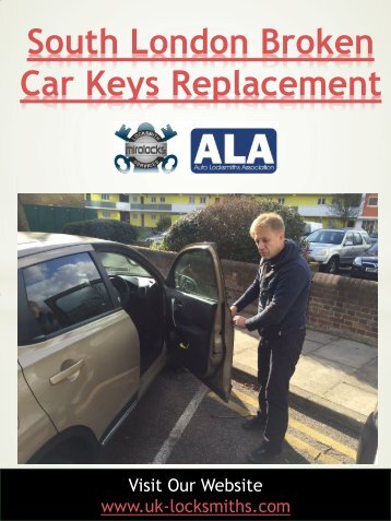 South London Broken Car Keys Replacement