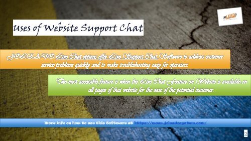 How Can Website Support Chat Software Help to Customers