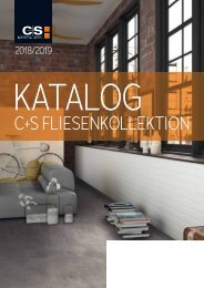 C+S Fliesen-Katalog 2018