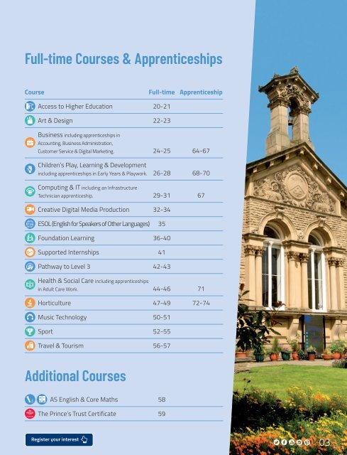 Shipley College Full-time Prospectus 2019-20