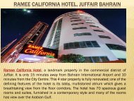 RAMEE CALIFORNIA HOTEL, JUFFAIR BAHRAIN