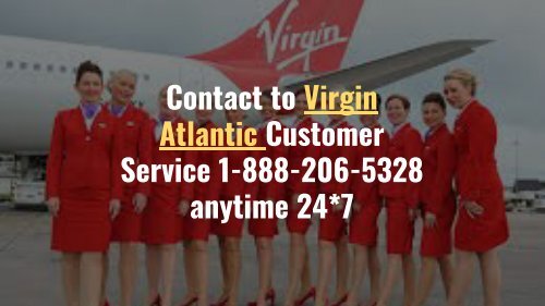 Virgin Atlantic number