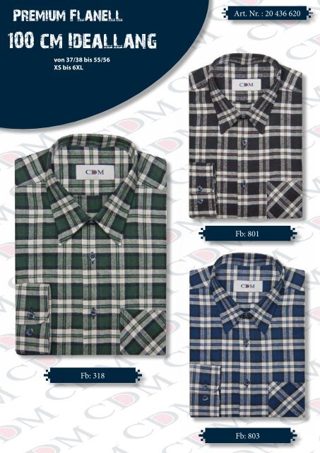 CDM Katalog Herbst-Winter 2018-2019 - Premium Line Work Fashion