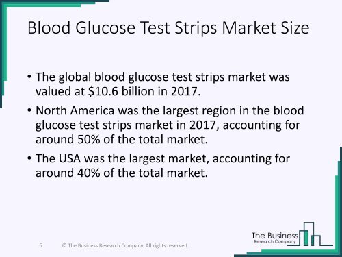 Blood Glucose Test Strips Market