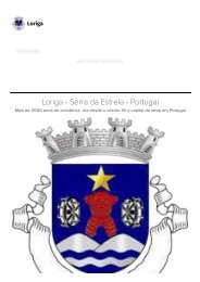 História concisa da vila de Loriga extratos da obra do historiador António Conde-History of Loriga by the historian António Conde